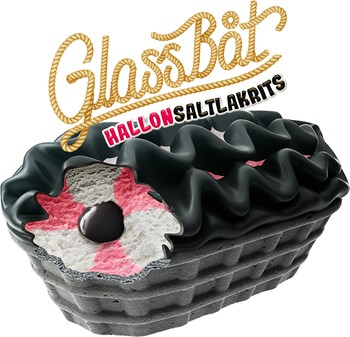 Stycksak Glassbåt HallonSaltlakrits